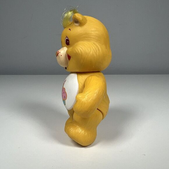 Vintage Care Bears 3” Poseable Figure Birthday Bear 1983 Kenner Cupcake Cake - Picture 4 of 7